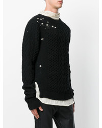 schwarzer Pullover von Damir Doma