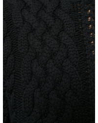 schwarzer Pullover von Balmain