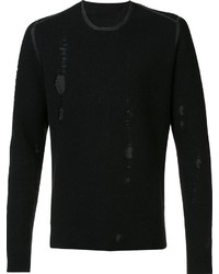 schwarzer Pullover von Label Under Construction