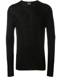 schwarzer Pullover von Laneus