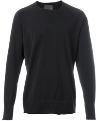 schwarzer Pullover von Laneus