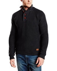 schwarzer Pullover von Lee Cooper