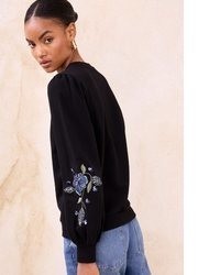 schwarzer Pullover von Lipsy