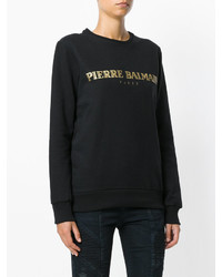 schwarzer Pullover von PIERRE BALMAIN