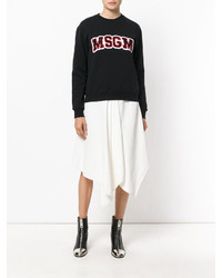 schwarzer Pullover von MSGM