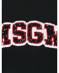 schwarzer Pullover von MSGM