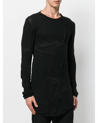schwarzer Pullover von Masnada