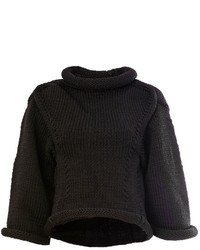 schwarzer Pullover von Maison Margiela