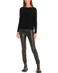 schwarzer Pullover von Marc Cain