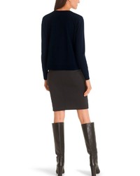 schwarzer Pullover von Marc Cain