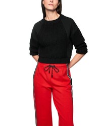 schwarzer Pullover von Marc Cain