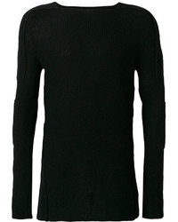 schwarzer Pullover von Masnada