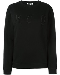 schwarzer Pullover von McQ by Alexander McQueen