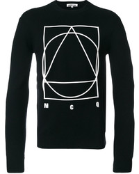 schwarzer Pullover von McQ