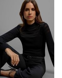 schwarzer Pullover von Melrose
