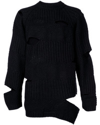 schwarzer Pullover von Miharayasuhiro