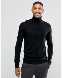 schwarzer Pullover von Minimum