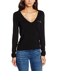 schwarzer Pullover von Morgan