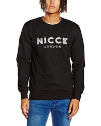 schwarzer Pullover von Nicce London