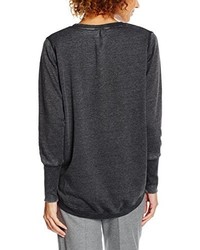 schwarzer Pullover von Nümph