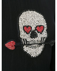 schwarzer Pullover von Philipp Plein