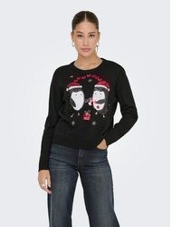 schwarzer Pullover von Only