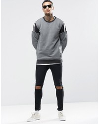 schwarzer Pullover von adidas