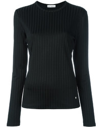 schwarzer Pullover von Paco Rabanne