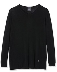 schwarzer Pullover von Persona by Marina Rinaldi