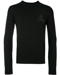 schwarzer Pullover von Philipp Plein