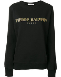 schwarzer Pullover von PIERRE BALMAIN