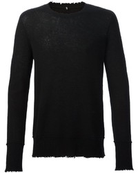 schwarzer Pullover von R 13