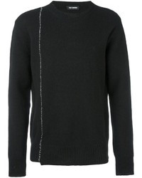 schwarzer Pullover von Raf Simons
