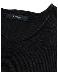 schwarzer Pullover von Replay