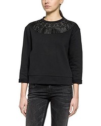 schwarzer Pullover von Replay