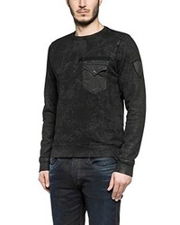 schwarzer Pullover von Replay