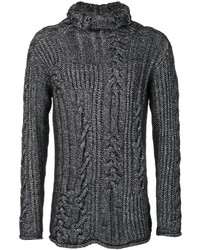 schwarzer Pullover von Rochas