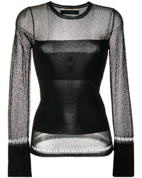 schwarzer Pullover von Roland Mouret