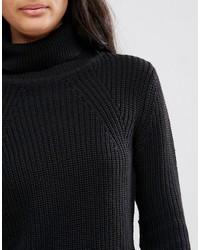 schwarzer Pullover von Brave Soul