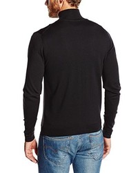 schwarzer Pullover von Roy Robson