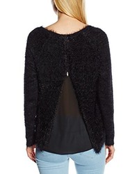 schwarzer Pullover von Saint Tropez