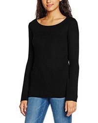 schwarzer Pullover von Saint Tropez