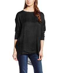 schwarzer Pullover von Saint Tropez