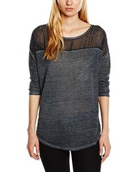 schwarzer Pullover von Saint Tropez