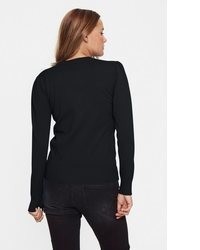 schwarzer Pullover von Saint Tropez