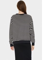 schwarzer Pullover von Saint Tropez