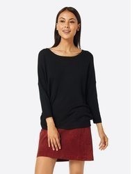 schwarzer Pullover von Saint Tropez