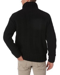 schwarzer Pullover von Schott NYC