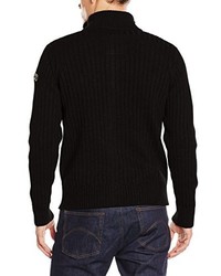 schwarzer Pullover von Schott NYC