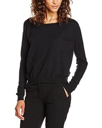 schwarzer Pullover von Silvian Heach